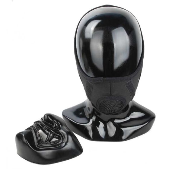 TMC maschera facciale SAMURAI (nera) (tmc2863-bk)