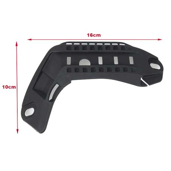 TMC AF rail mount set for helmets (black)