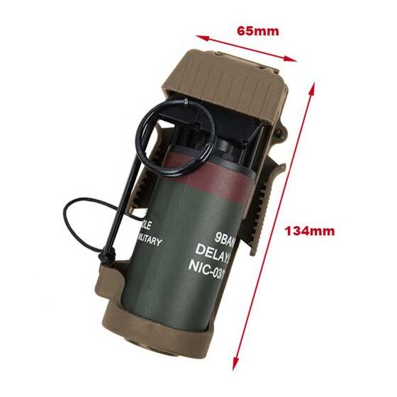 TMC flashbang grenade pouch w/ dummy grenade (coyote brown)
