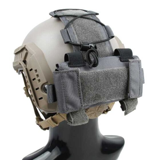TMC tasca MK1 per elmetti velcrata (wolf grey)