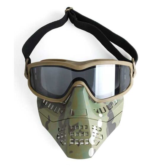 TMC IMPACT-RATED goggle with removable mask (multicam)