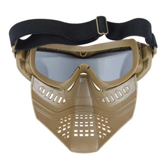 TMC occhiali tattici con facciale removibile IMPACT (coyote brown)