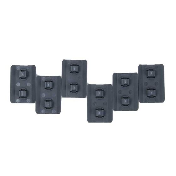 TMC cover set M-LOK per astine tattiche (urban grey)