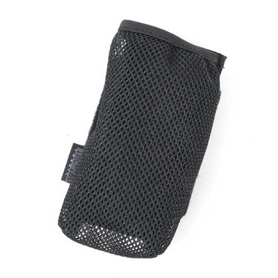 TMC Mesh bottle pouch w/side velcro (black)