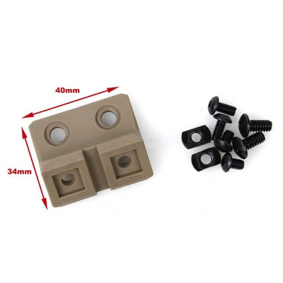 TMC offset rail for M-LOK hand guard (coyote brown)