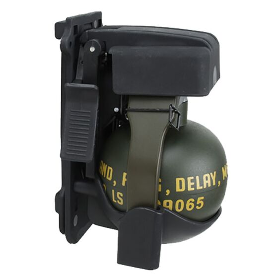TMC M67 dummy frag grenade with molle case (black)