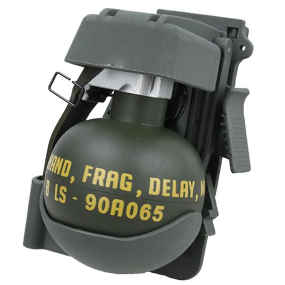 TMC M67 dummy frag grenade with molle case (od)
