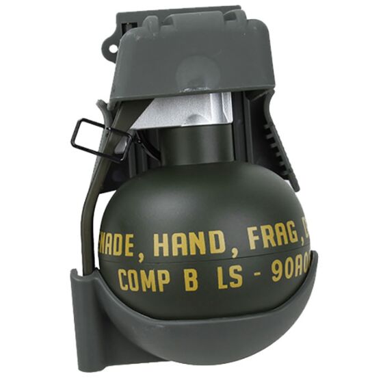 TMC M67 dummy frag grenade with molle case (od)