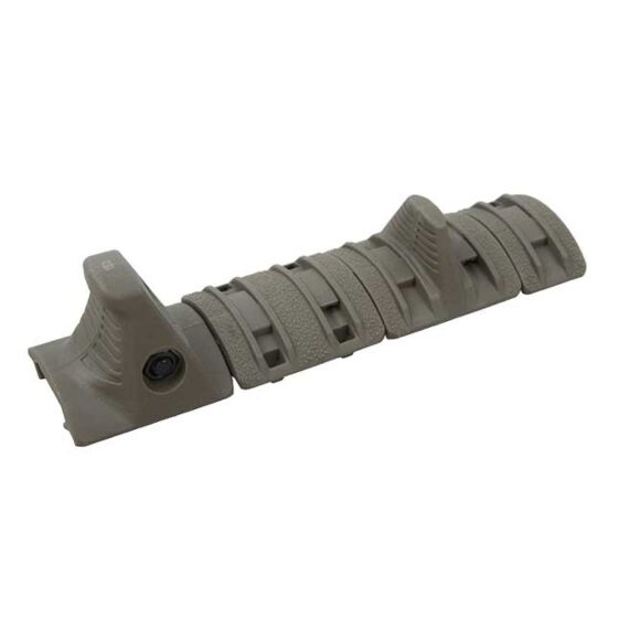 TMC set hand stop per slitte ras 20mm (dark earth)