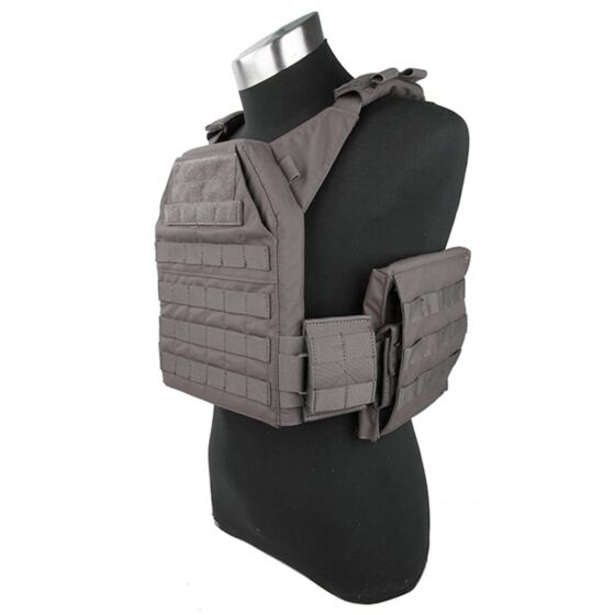 TMC giubbino tattico FPC plate carrier (wolf grey)