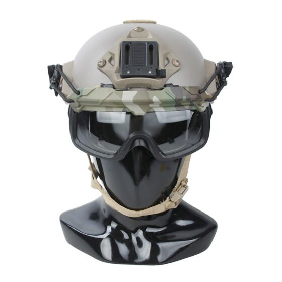 TMC occhiali tattici SF QD per elmetti (multicam)