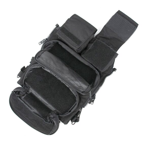 TMC pannello NG version zip panel per tattico CPC (nero)