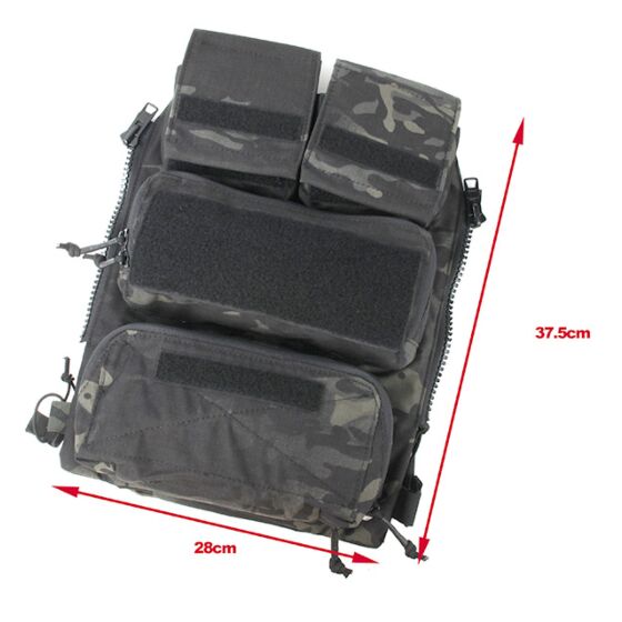 TMC pannello NG version zip panel per tattico CPC (multicam black)