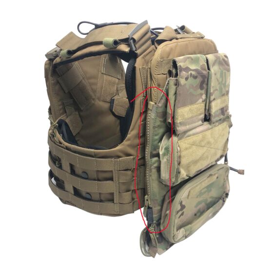 CorkGear pannello NG version zip panel per tattico JPC/CPC (mc)