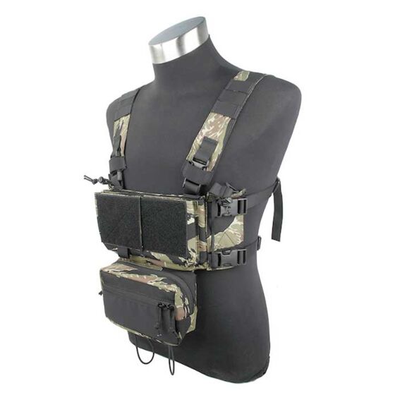 TMC Pettorina MCR chest rig set A (tiger stripes)