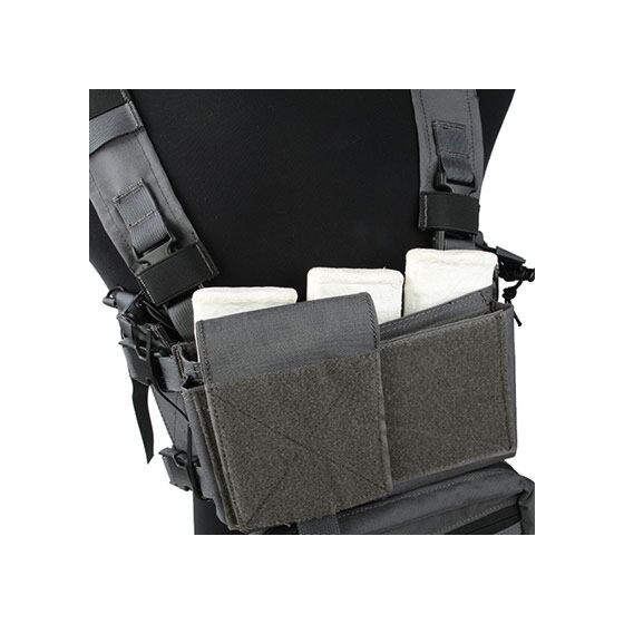TMC Pettorina MCR chest rig set A (wolf grey)