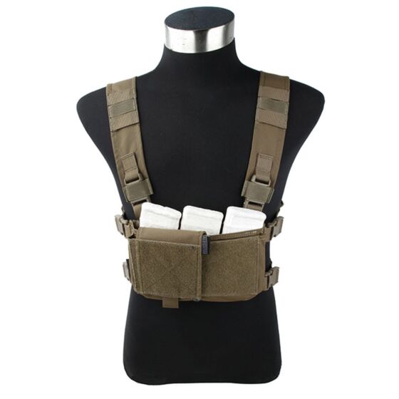 TMC Pettorina MCR chest rig set B (coyote brown)