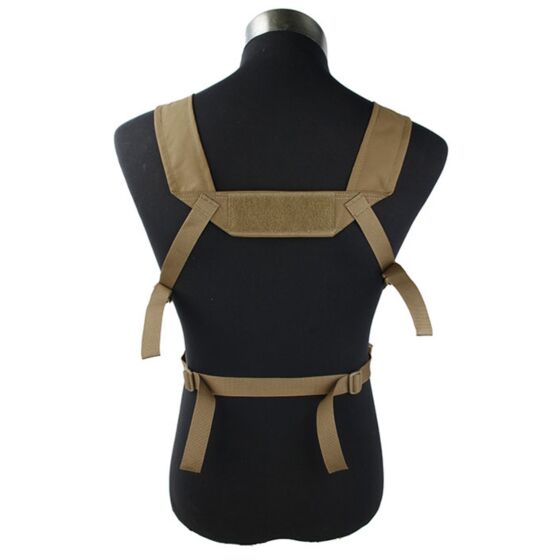 TMC Pettorina MCR chest rig set B (coyote brown)