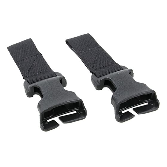 TMC clip buckle set for SS style MCR chest panel (black)