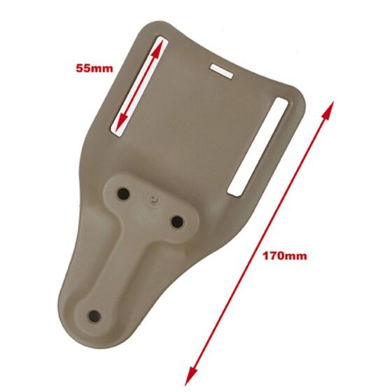 TMC drop leg short adapter for 5x79 holster (coyote brown)