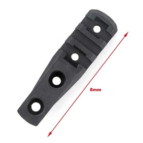 TMC slitta 20mm cantilever per astine (nera)