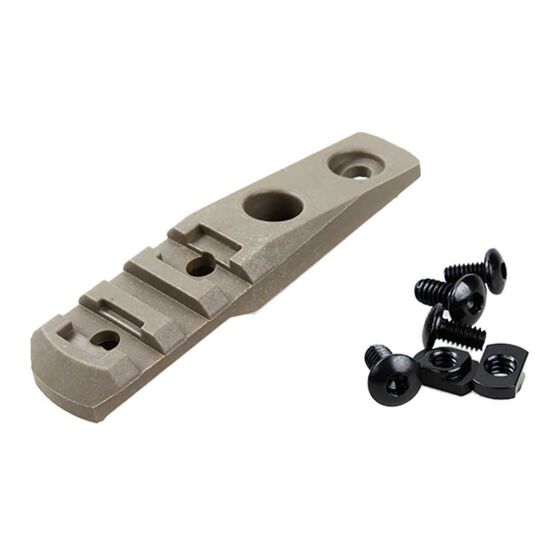 TMC slitta 20mm cantilever per astine (dark earth)
