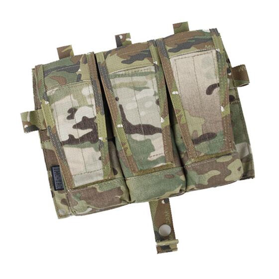TMC Tri pouch flap panel for AVS/JPC tactical vest (multicam)