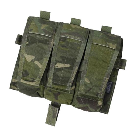 TMC Tri pouch flap panel for AVS/JPC tactical vest (multicam tropic)