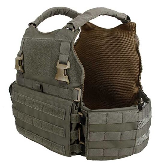 TMC giubbino tattico maggiorato SCA plate carrier (ranger green)
