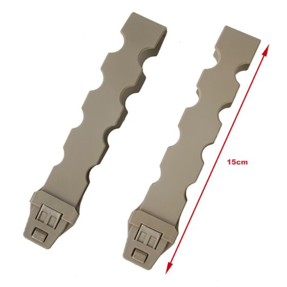 TMC set attacchi molle STRAPS 15cm (coyote brown)