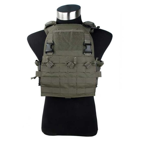 TMC giubbino tattico Modular plate carrier (ranger green)