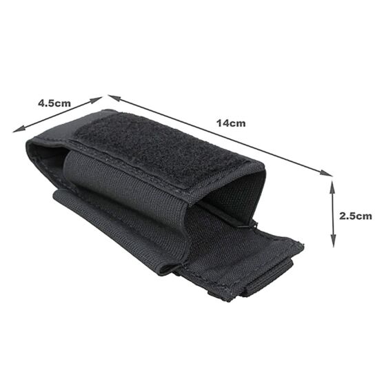 TMC open top tourniquet medical pouch (black)
