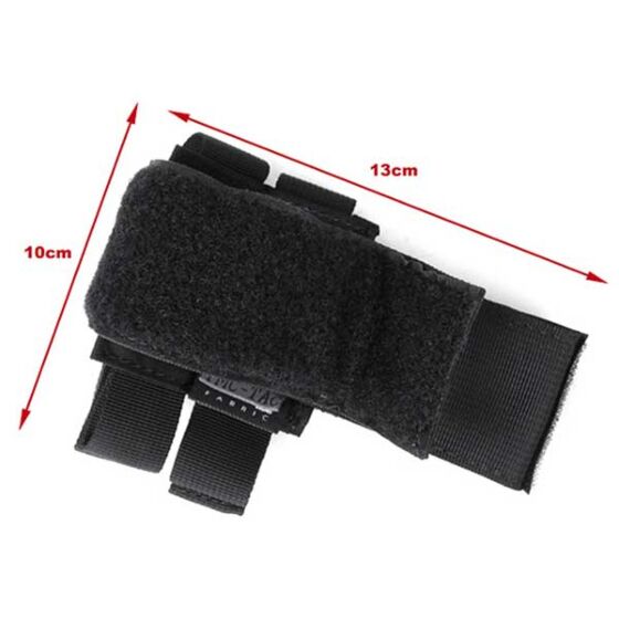 TMC Rifle catch molle velcro (black)