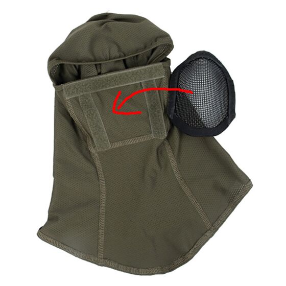 TMC metal mesh balaclava (ranger green)