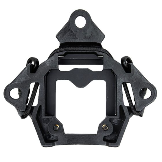 TMC SFIRE style SKELETON shroud for helmets (black)