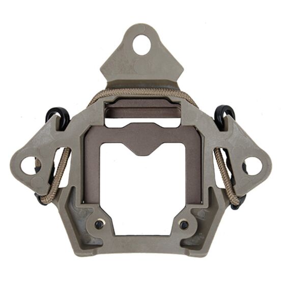 TMC piastra porta visore SKELETON SFIRE style per elmetti (coyote brown)