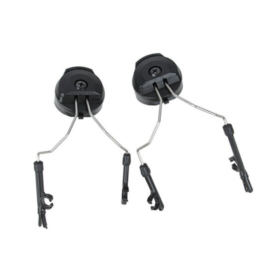 TMC braccetti adattatori elmetto per cuffie Peltor (stainless)
