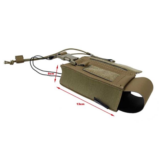 TMC tasca porta radio AL style (coyote brown)