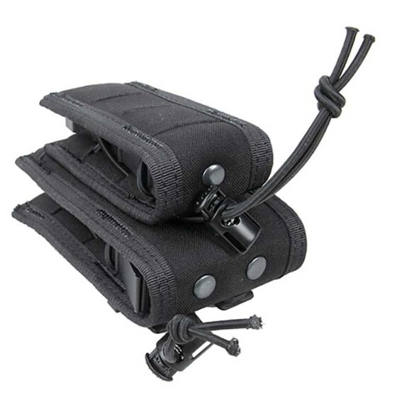 TMC tasca HG type 2.0 doppio vano caricatore m16 + pistola (nera)