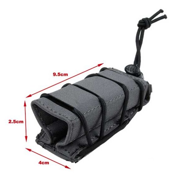 TMC tasca SPEED RELOAD aperta porta caricatore pistola (wolf grey)