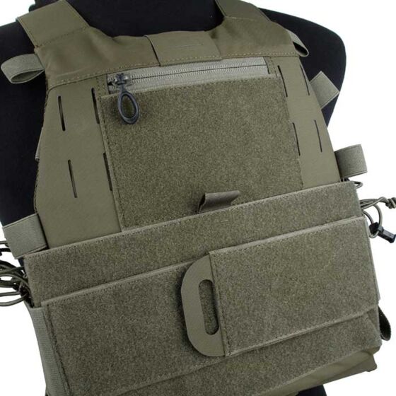 TMC giubbino tattico ASPC laser cut plate carrier (ranger green)