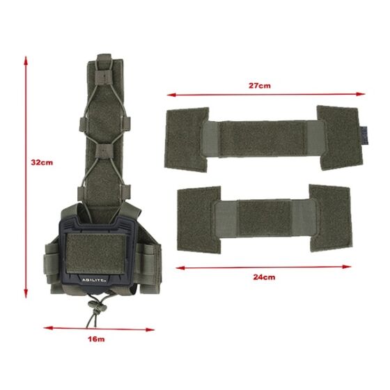 TMC AGlite style storage helmet bag (ranger green)