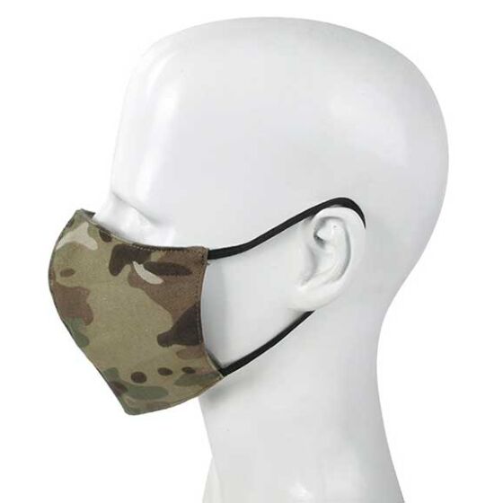 TMC mascherina facciale con vano porta chirurgica (multicam)