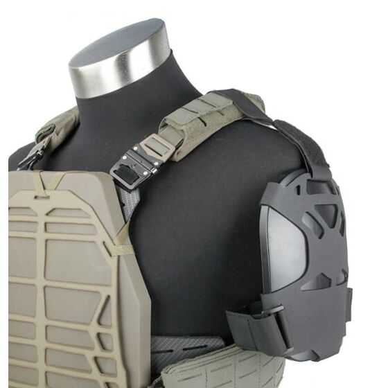 TMC set paraspalla in KYDEX per tattici (nero)