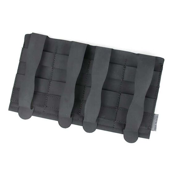 TMC BFG style open top quadruple mag. pouch for SMG rifle (black)
