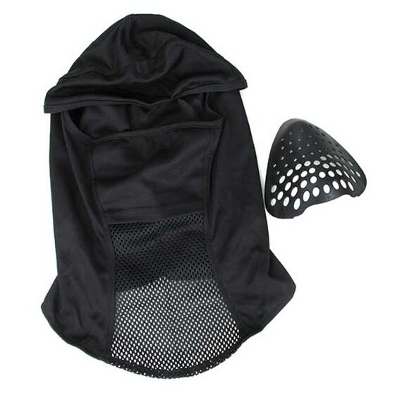 TMC passamontagna balaclava con protezione viso forata (nero)