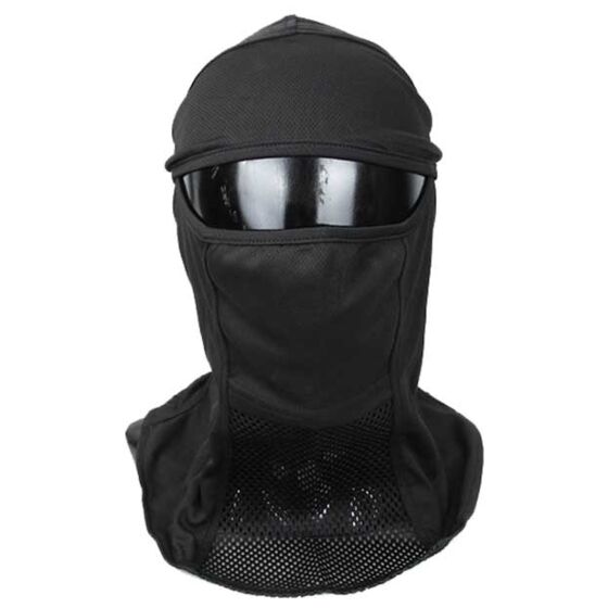 TMC passamontagna balaclava con protezione viso forata (nero)