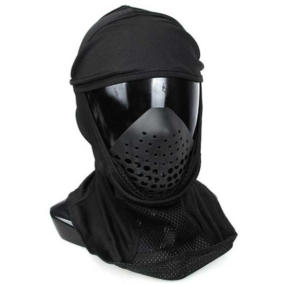 TMC passamontagna balaclava con protezione viso forata (nero)