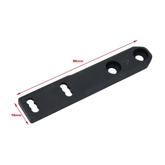 SOTAC AD style in-line flashlight mount for M-LOK handguards (black)