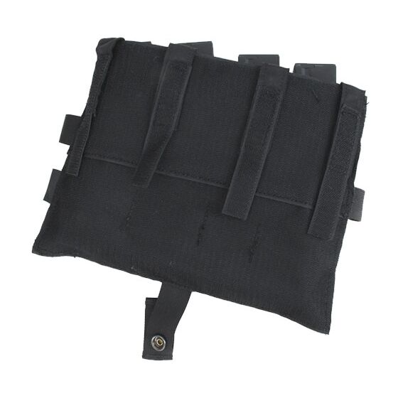TMC pannello porta caricatori MP5 con inserto in KYDEX per tattico AVS/JPC (nero)